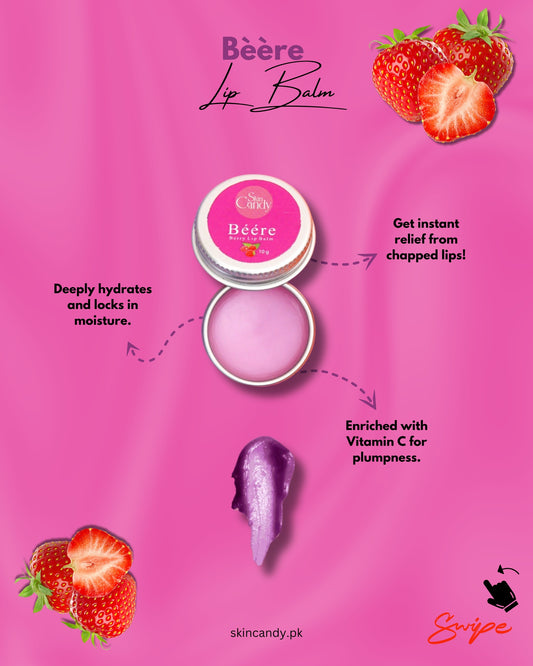Bèère Lip Balm (Berry-Infused Hydration for Soft Lips)