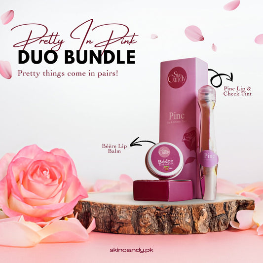 Pretty In Pink Duo Bundle (Lip & Cheek Tint + Lip Balm)