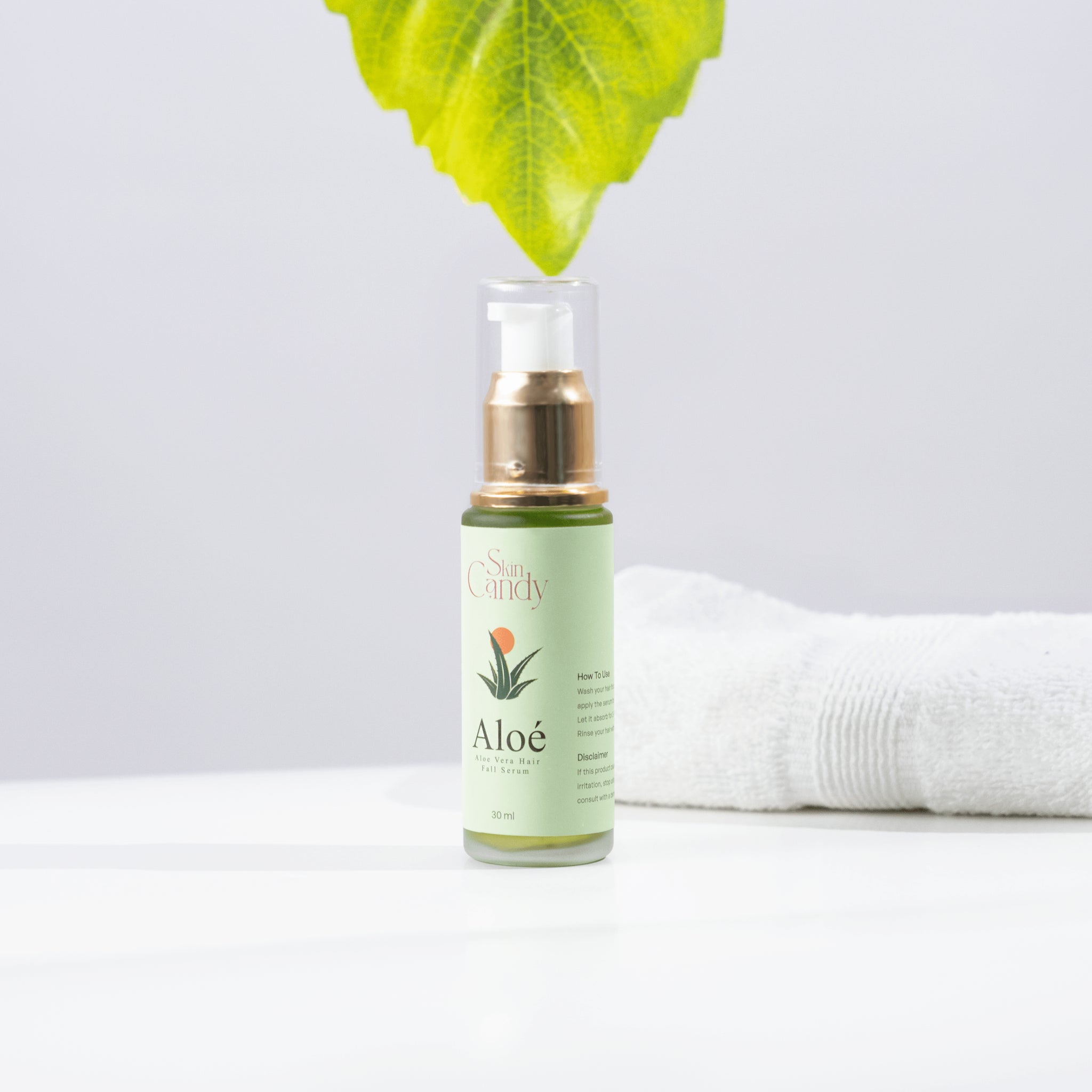Aloé  (Aloe-Vera Hair Fall Control Serum)