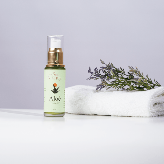 Aloé  (Aloe-Vera Hair Fall Control Serum)