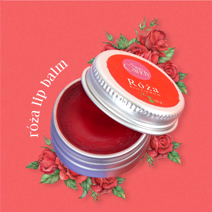 Ròza Lip Balm (Rose-Infused Hydration for Soft Lips)